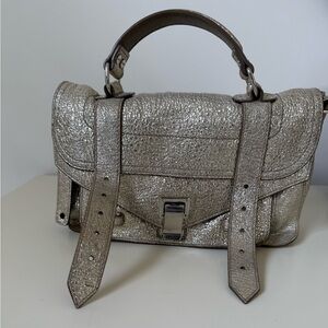 Proenza Schouler Tiny PS1 in gold